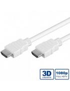 Kable - VALUE Kabel HDMI High Speed z Ethernet biały 5.0m - miniaturka - grafika 1