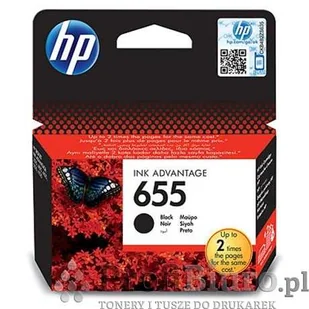 HP Nr 655 CZ109AE Orginalny czarny - Tusze oryginalne - miniaturka - grafika 7