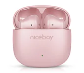 Słuchawki - Niceboy Beans 4 POP różowe - miniaturka - grafika 1