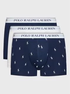 Majtki męskie - Polo Ralph Lauren Komplet 3 par bokserek 714830299057 Kolorowy - grafika 1