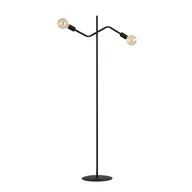 Lampy stojące - Emibig FRIX LP2 BLACK 1126/LP2 nowoczesna lampa podłogowa design 1126/LP2 - miniaturka - grafika 1