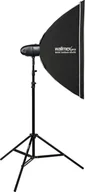 Inne akcesoria studyjne - Zestaw studyjny Walimex walimex pro Newcomer 300 II Set Single - miniaturka - grafika 1
