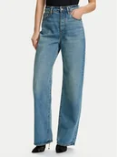 Spodnie damskie - Armani Exchange Jeansy XW000100 AF16091 MB002 Niebieski Relaxed Fit - miniaturka - grafika 1