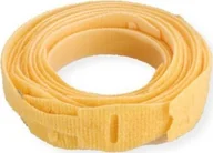 Maskownice do kabli - VELCRO ONE-WRAP-Band rzep z pętelką, 10 sztuk, żółty, 20 cm - miniaturka - grafika 1