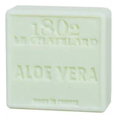 Mydła - Le Chatelard, kwadratowe mydło marsylskie Aloe Vera, 100 g - miniaturka - grafika 1
