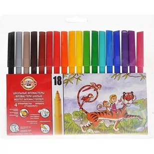 Koh-i-noor FLAMASTRY 18KOL. 7710 - Flamastry - miniaturka - grafika 2