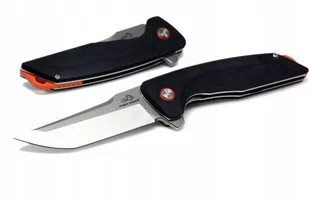 Nóż składany FT904 survival EDC stal D2 etui G10 - Noże - miniaturka - grafika 1