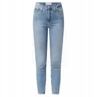 Spodnie damskie - Spodnie Calvin Klein Jeans Skinny W J20J219334 28 - miniaturka - grafika 1