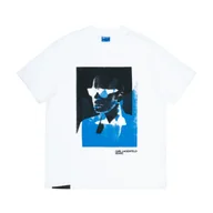 Koszulki męskie - T-shirt Regular Fit Uomo Karl Lagerfeld Reg SS Karl White - miniaturka - grafika 1