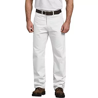 Spodnie męskie - Dickies Spodnie męskie, biały, 30W / 30L - grafika 1