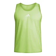 Koszulki sportowe męskie - Męska koszulka bez rękawów ADIDAS PRO BIB HP0732 – Zielony - miniaturka - grafika 1