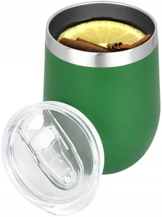 Kubek termiczny próżniowy Miowi 300 ml Zielony - Kubki termiczne - miniaturka - grafika 1