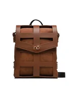 Plecaki - Nobo Plecak NBAG-N2960-CM17 Brązowy - miniaturka - grafika 1