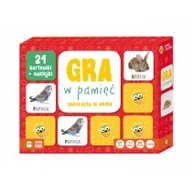 Gry planszowe - Zielona Sowa Rosnę i poznaję. Zwierzęta w domu, gra w pamięć - miniaturka - grafika 1