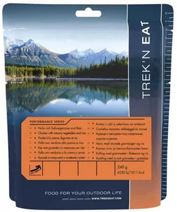 Żywność liofilizowana Trek n Eat - Kurczak z ryżem i warzywami w sosie śmietanowym 240 g (30902001) - Sosy w słoikach - miniaturka - grafika 1