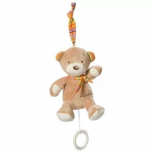 Fehn mini-zegarek do zabawy / pluszak z wbudowanym mechanizmem do zabawy z delikatną melodią do zawieszenia na wózku dziecięcym, miskę dla dzieci lub łóżko, dla niemowląt i małych dzieci od 0 miesięcy - Wyposażenie pokoiku dziecięcego - miniaturka - grafika 1