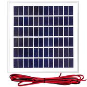 Zestawy solarne - Zestaw solarny fotowoltaiczny 10W 12V (Panel solarny 10W, Regulator napięcia 10A) VOLT POLSKA - miniaturka - grafika 1