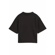 Koszulki sportowe damskie - Damska koszulka polo PUMA Class o luźnym kroju PUMA Black - miniaturka - grafika 1