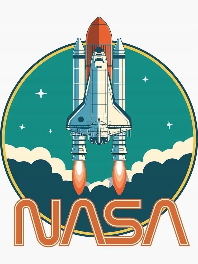 PODKŁADKA POD MYSZ Z Nadrukiem 22x18 cm NASA Kosmos Moon Tekst Prezent