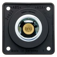 Gniazdka elektryczne - Hager Polo Integro Gniazdo zasilania 12V antracyt mat 0845712505 0845712505 - miniaturka - grafika 1