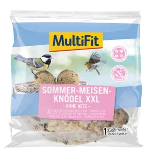 MultiFit Letnie pyzy dla sikorek XXL bez siatki 2 x 1 sztuka 2x500g - Karma dla ptaków - miniaturka - grafika 1