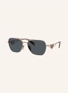Okulary przeciwsłoneczne - Prada Okulary Przeciwsłoneczne Pr a50s gold - miniaturka - grafika 1