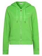 Kurtki damskie - Tommy Hilfiger - Damska kurtka z kapturem, zielony - miniaturka - grafika 1