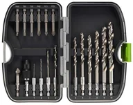 Wiertła - Zestaw wierteł HSS i grotów wkrętakowych 18 szt. Luna 203740105 - miniaturka - grafika 1