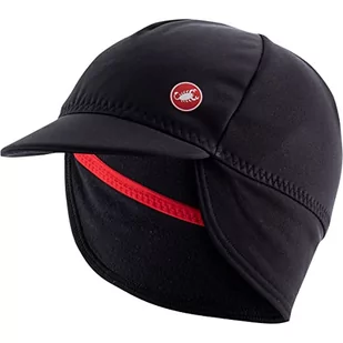 CASTELLI Estremo Ws Cap, Opaska sportowa Unisex Dorosły, Czarny, Jeden rozmiar, Czarny, rozmiar uniwersalny - Ozdoby do włosów - miniaturka - grafika 1