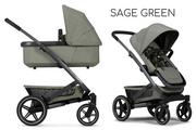 Wózki dziecięce - JOOLZ GEO 3 MONO 2W1 Sage Green - miniaturka - grafika 1