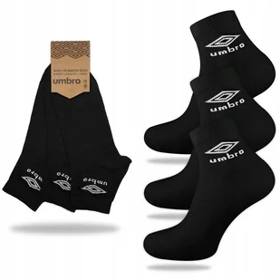 Skarpety UMBRO QUARTER 3-PAK r 39-42 - Skarpetki męskie - miniaturka - grafika 1