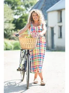 Sukienki ciążowe - Frugi Sukienka ciążowa ze wzorem - miniaturka - grafika 1