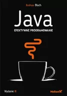 Podręczniki dla szkół wyższych - Java Efektywne programowanie Wydanie III Joshua Bloch - miniaturka - grafika 1