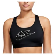 Bielizna sportowa damska - Biustonosz sportowy Nike Swoosh FB4080 - miniaturka - grafika 1