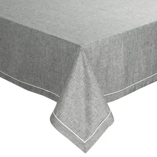 Obrus EUROFIRANY Megi 140 x 220 cm Popielaty - Obrusy i serwetki - miniaturka - grafika 1
