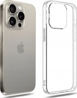 Etui i futerały do telefonów - Hello Case ETUI DO IPHONE 15 PRO GUMOWE OBUDOWA CASE SILIKON SLIM POKROWIEC CLEAR VIEW - miniaturka - grafika 1