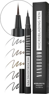 Nanobrow Microblading Pen Ash Blonde - Akcesoria i kosmetyki do stylizacji brwi - miniaturka - grafika 2