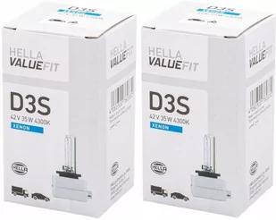 2x ŻARÓWKA ŻARNIK HELLA XENON D3S 4300K VALUE FIT - Żarówki samochodowe - miniaturka - grafika 1