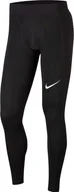 Spodnie sportowe męskie - Nike Spodnie Nike Gardinien Padded GK Tight CV0045 010 CV0045 010 czarny M - miniaturka - grafika 1