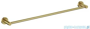 Omnires Modern Project Wieszak na ręcznik 60 cm mosiądz szczotkowany MP60216BSB - Wieszaki łazienkowe - miniaturka - grafika 1