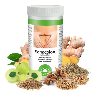 DR JACOBS Sanacolon 324 g TT000974 - Suplementy naturalne - miniaturka - grafika 1