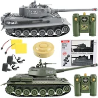 Zabawki zdalnie sterowane - Ramiz, pojazdy zdalnie sterowane Czołgi Tiger Vs T34 - miniaturka - grafika 1