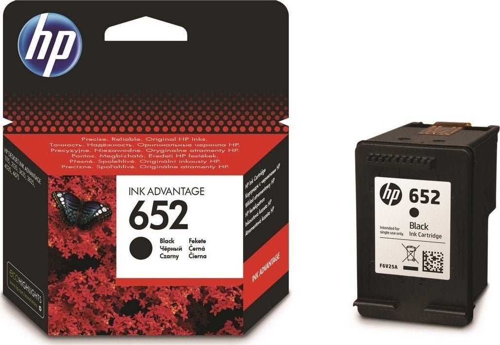 Tusz HP Tusz HP 652 F6V25AE oryginalny Black