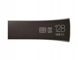 Pendrive Samsung BAR Plus 128 GB USB 3.1 szary - Pendrive - miniaturka - grafika 1