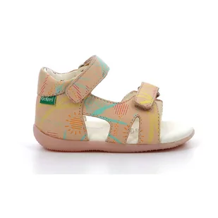 Sandały dziecięce Kickers BINSIA-2 ROSE SUNSHINE - Buty dla dziewczynek - miniaturka - grafika 1