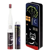 Szczoteczki do zębów dla dzieci - VITAMMY VITAMMY Smile czarny kot Szczoteczka soniczna dla dzieci z zębami mlecznymi 3 + - miniaturka - grafika 1