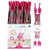 Domki dla lalek - Wózek dla lalek metalowy MEGA CREATIVE 524905 - miniaturka - grafika 1