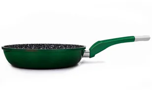 SK PATELNIA 26CM MARMUROWO-CERAMICZNA ZILNER STONETEC EMERALD ZL-7196-G emix - Patelnie - miniaturka - grafika 4