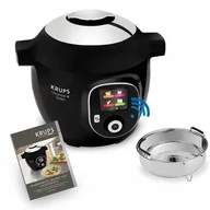 Ryżowary - Multicooker Krups Cook4Me Connect CZ7158 1600W 6L Ryżowar Gotowalnik App - miniaturka - grafika 1
