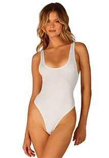 OW COLLECTION Damskie body Hanna, białe, L - Body - miniaturka - grafika 1